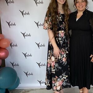 Elegant Floral Dress